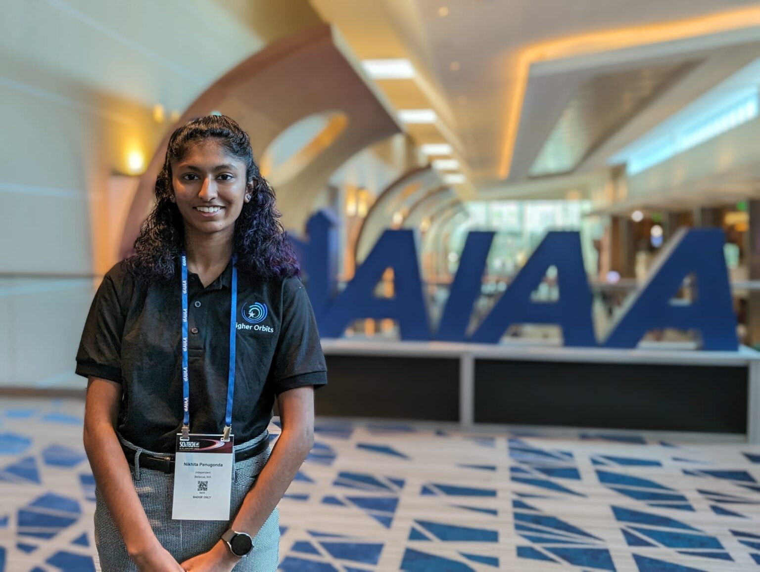 Nikhita’s AIAA SciTech 2024 Experience Higher Orbits