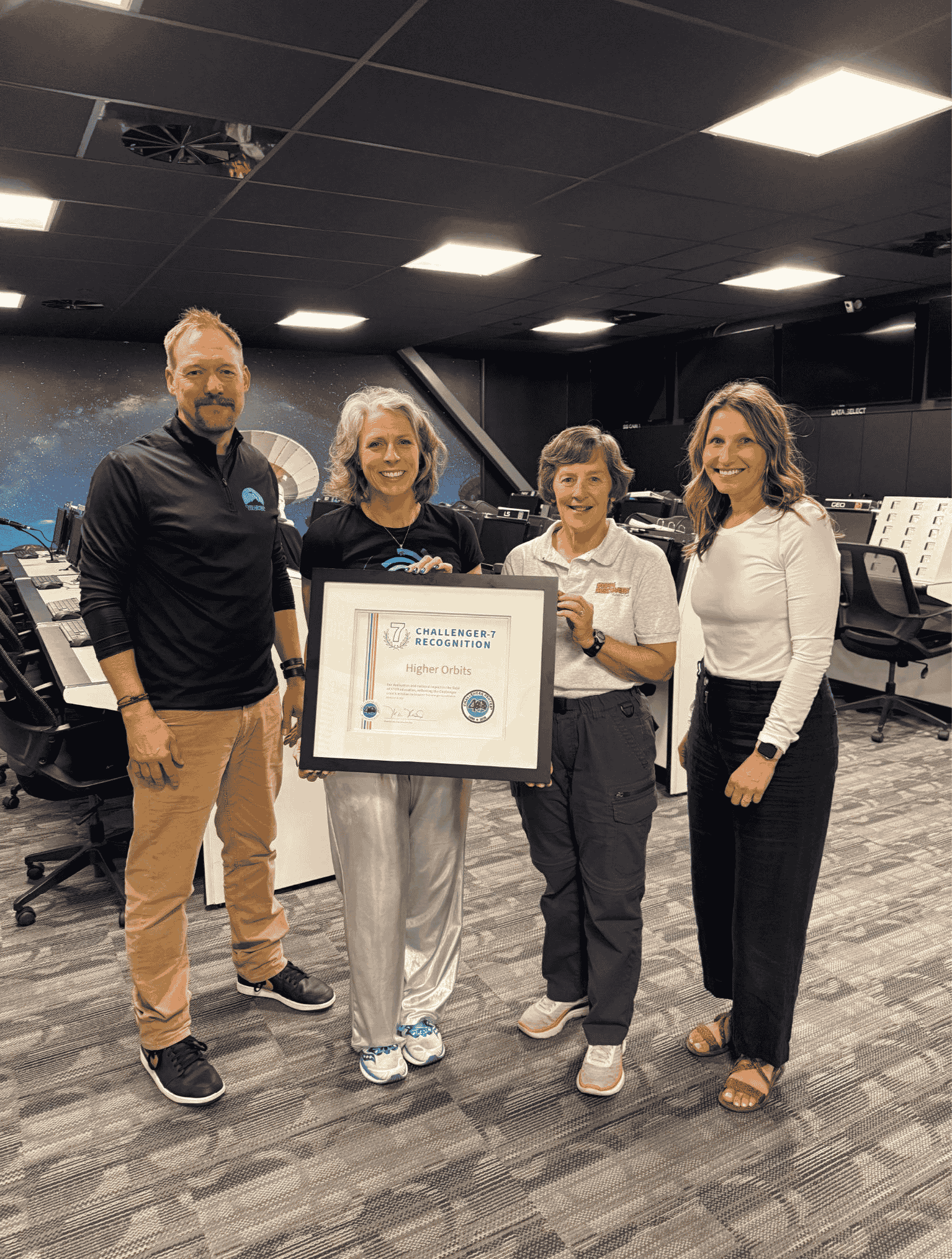 Higher Orbits Receives National Challenger-7 Recognition for Inspiring the Next Generation of STEM Leaders